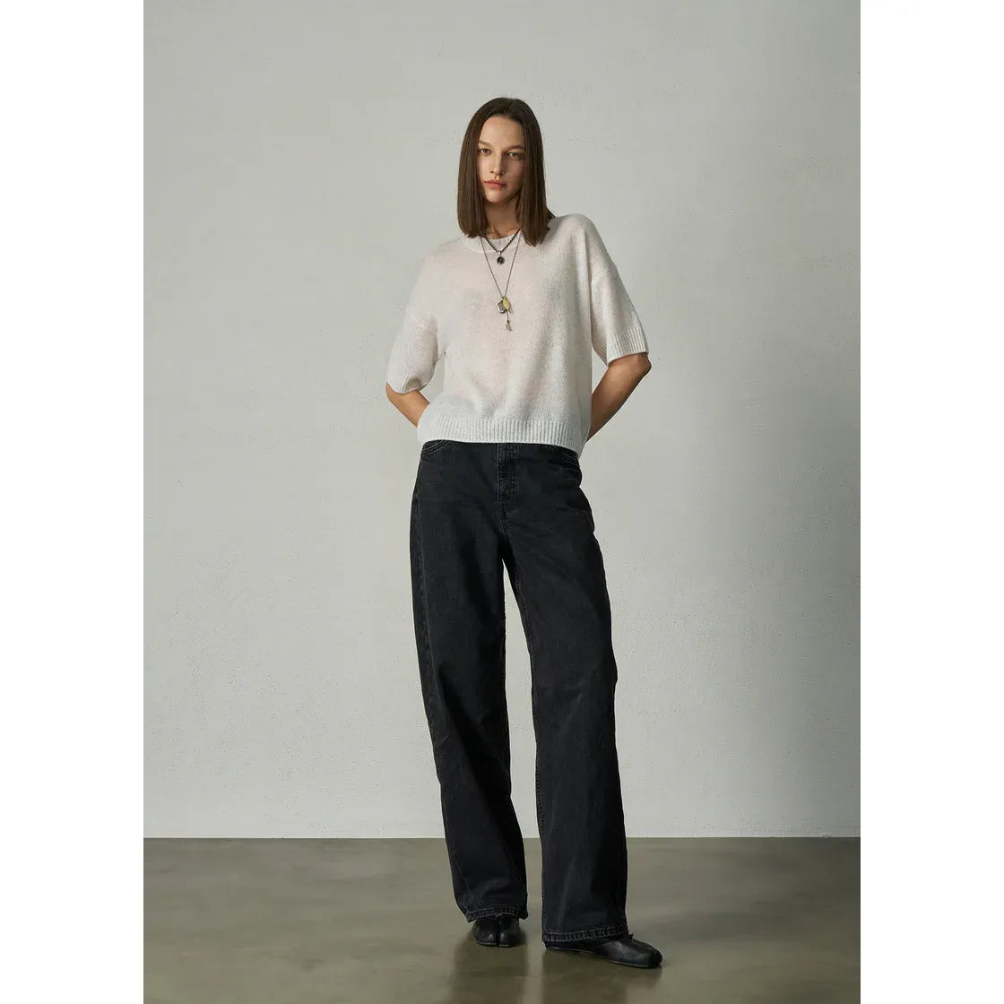 ALEGER Cashmere Featherweight Top 273 - Terry2