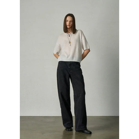 ALEGER Cashmere Featherweight Top 273 - Terry2