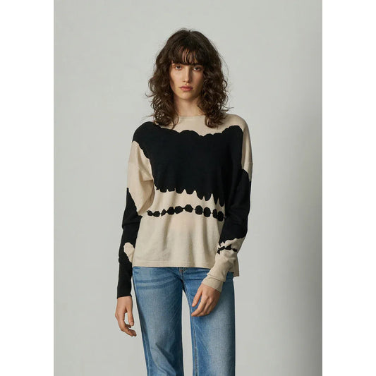 ALEGER Tulip Sleeve Top - Paint