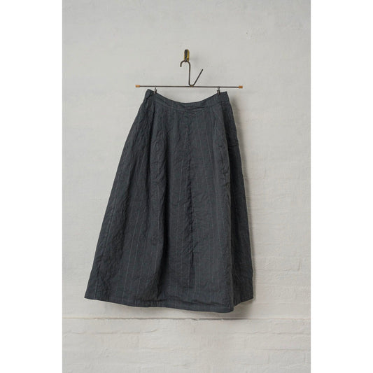 Hannoh + Wessel Jleana Skirt 318 - Zinc Stripe