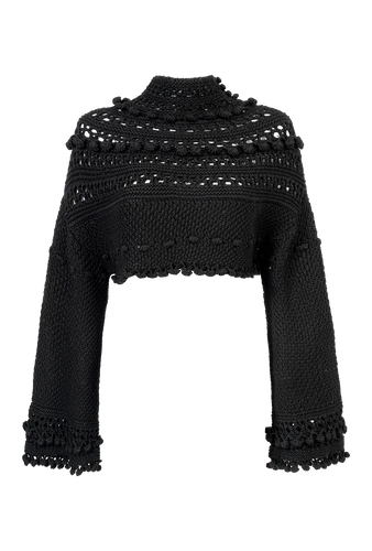 Mes Demoiselles Snape Knit - Black
