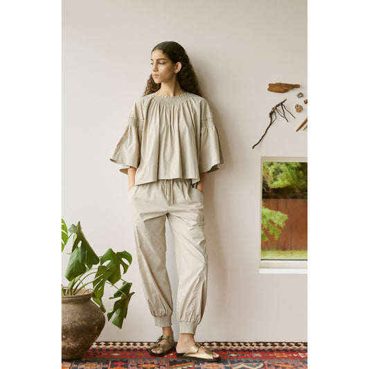 Rabens Saloner Efil Frill Sleeve Top