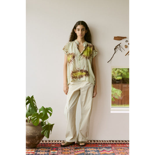 Rabens Saloner Heva Sea Urchin Button Blouse