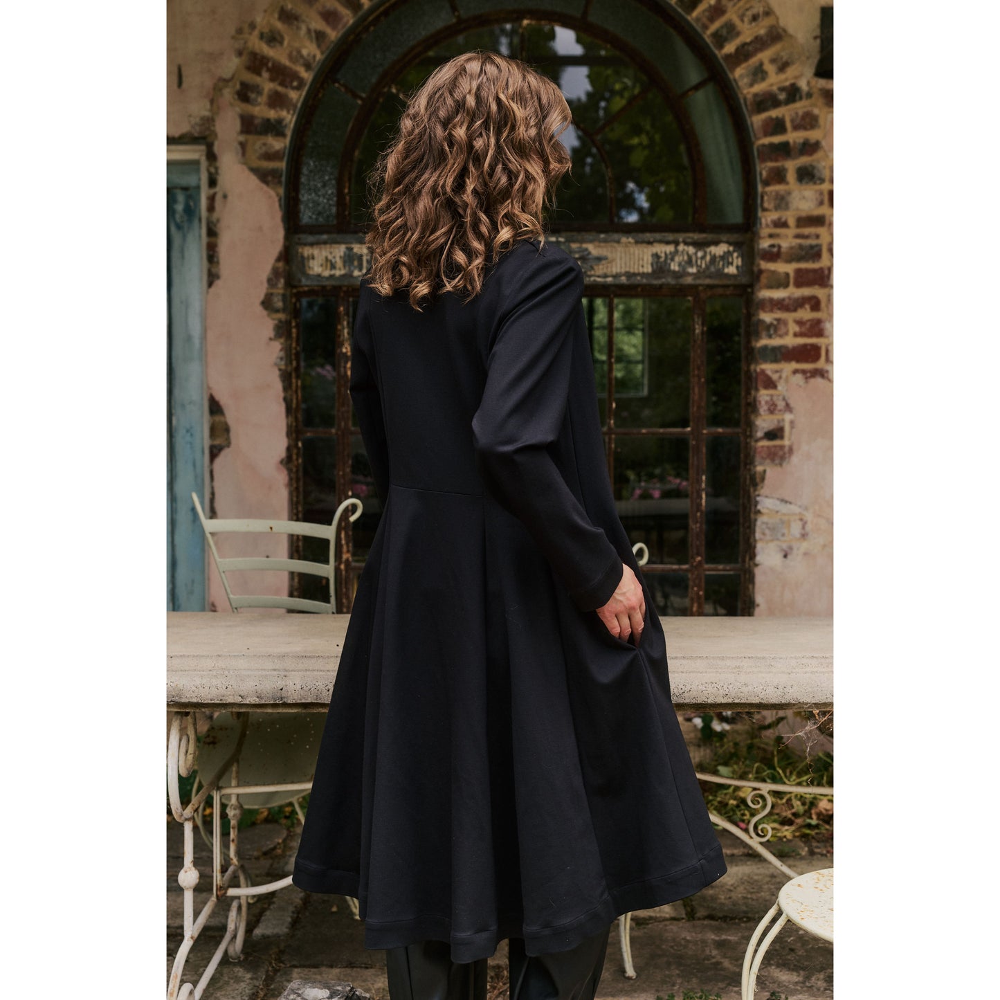 Vale and Ward Meegan Coat - Black Heart