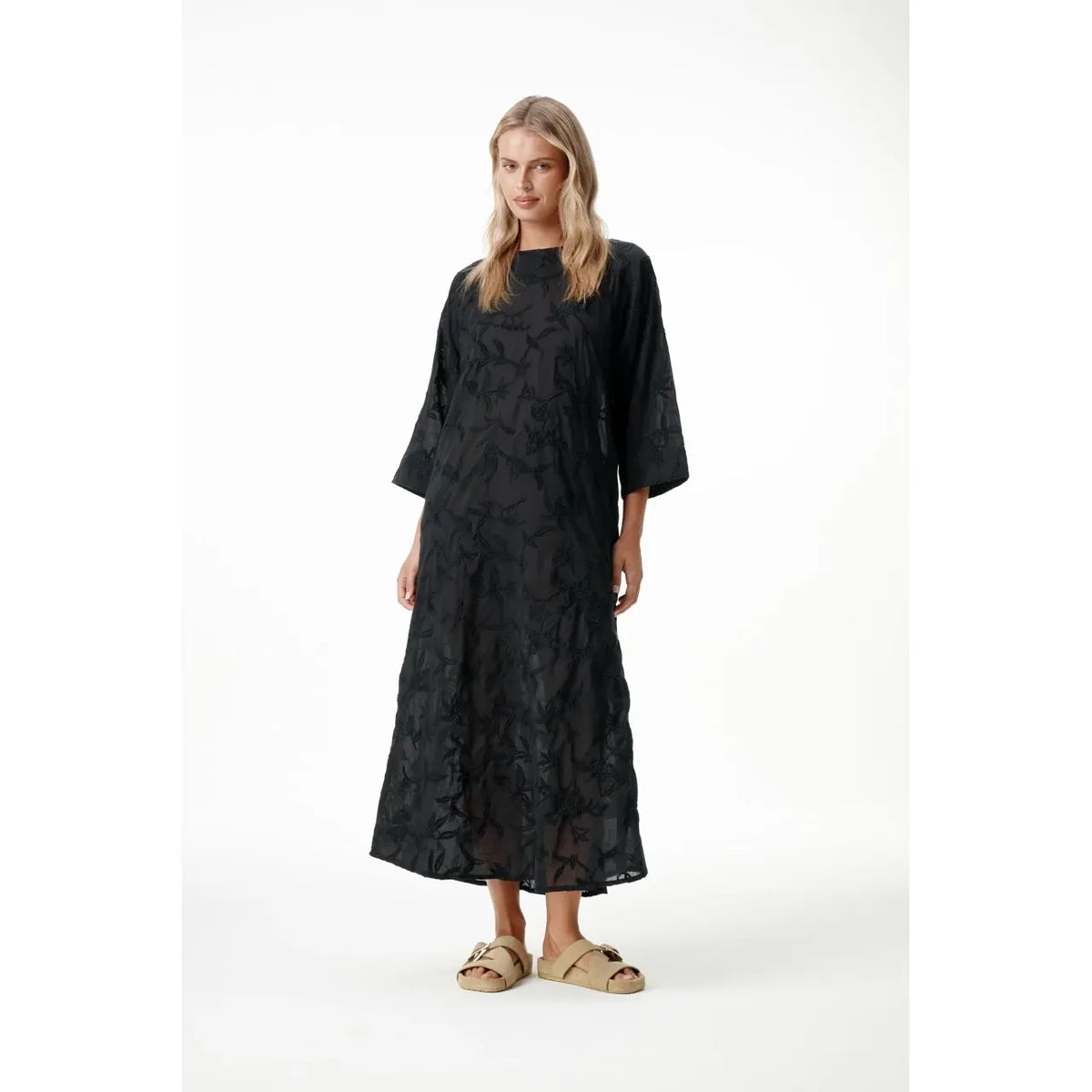 One Season Deia Embroidered Dress
