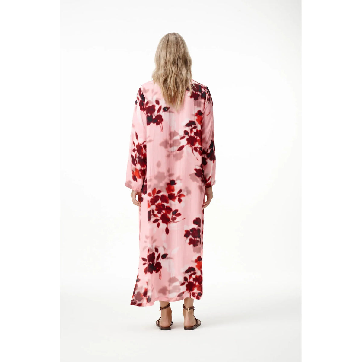 One Season Liew Maxi Haze Dress - Blush