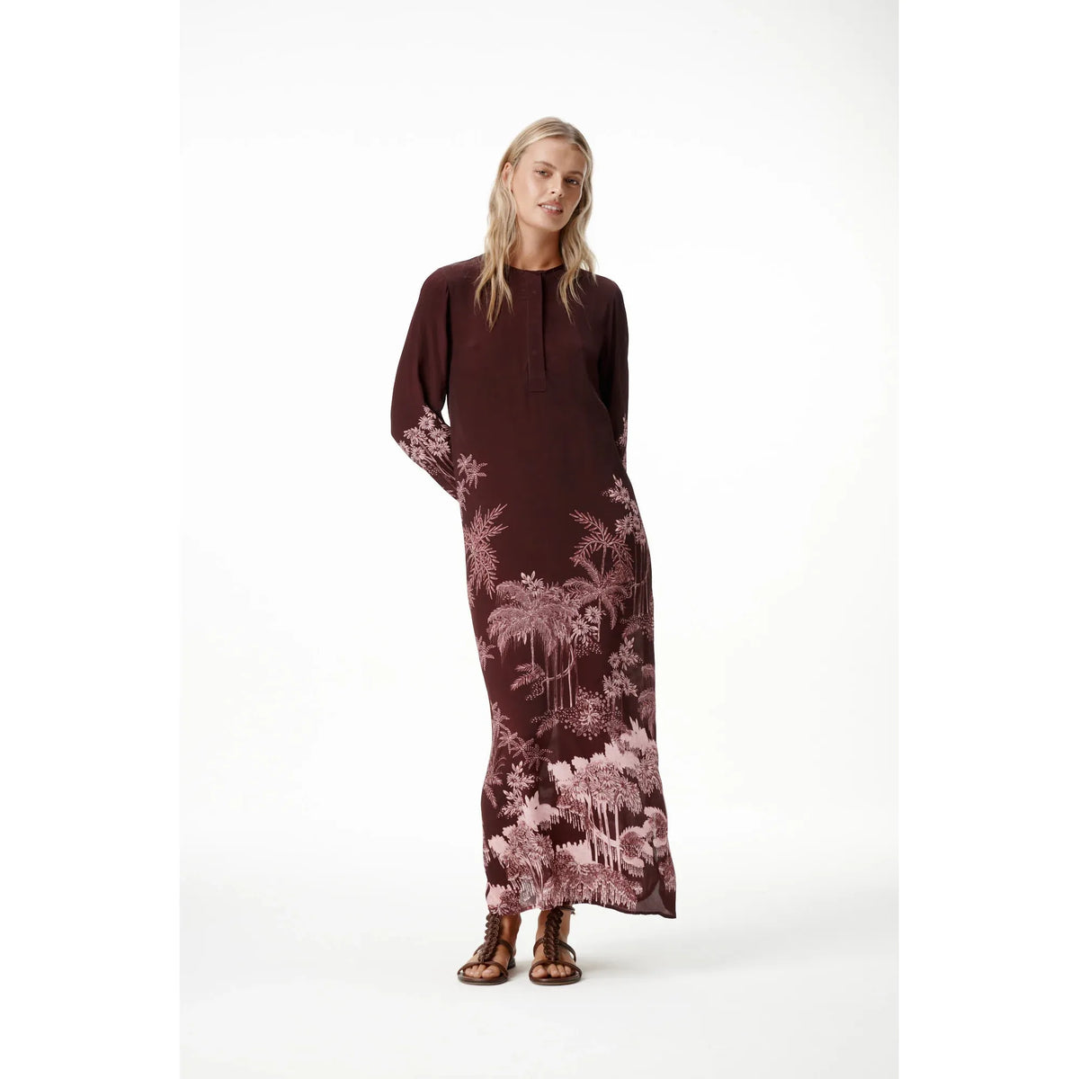One Season Sienna Palm Dress - Sangeria