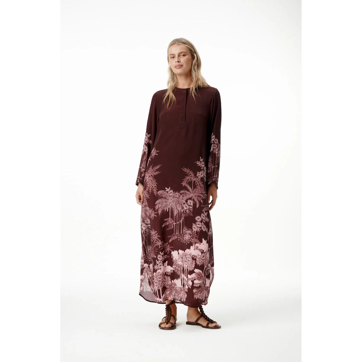 One Season Sienna Palm Dress - Sangeria