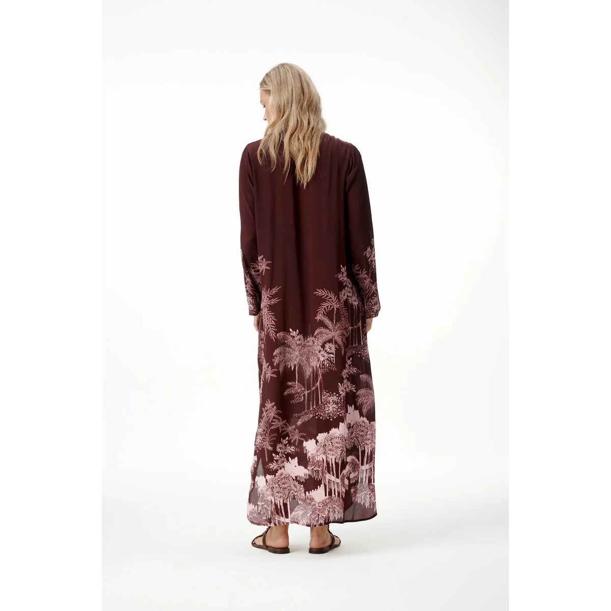 One Season Sienna Palm Dress - Sangeria