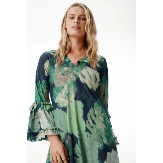 One Season Long Indi Monstera Night Dress