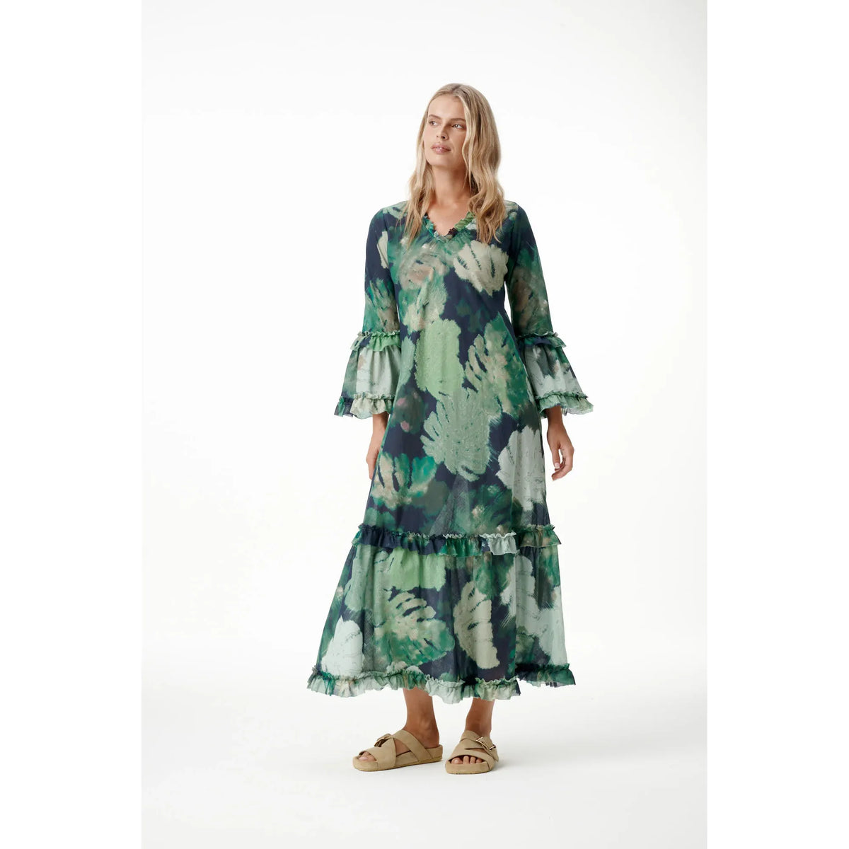 One Season Long Indi Monstera Night Dress