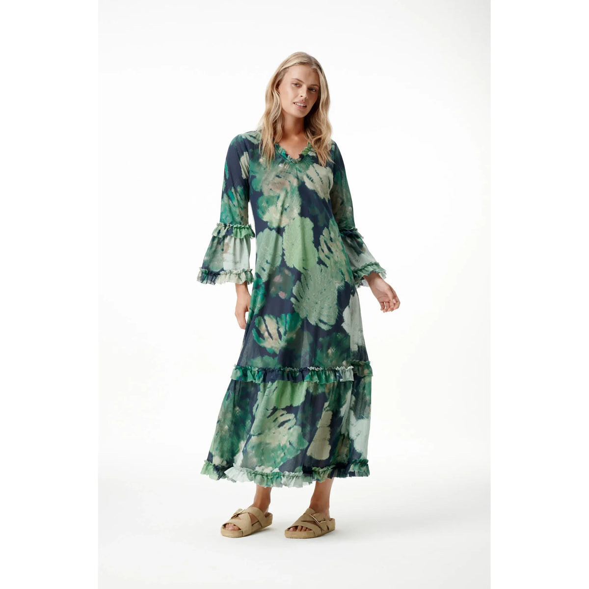 One Season Long Indi Monstera Night Dress