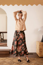 The Dreamer Label Lulu Ikat Skirt - Charcoal