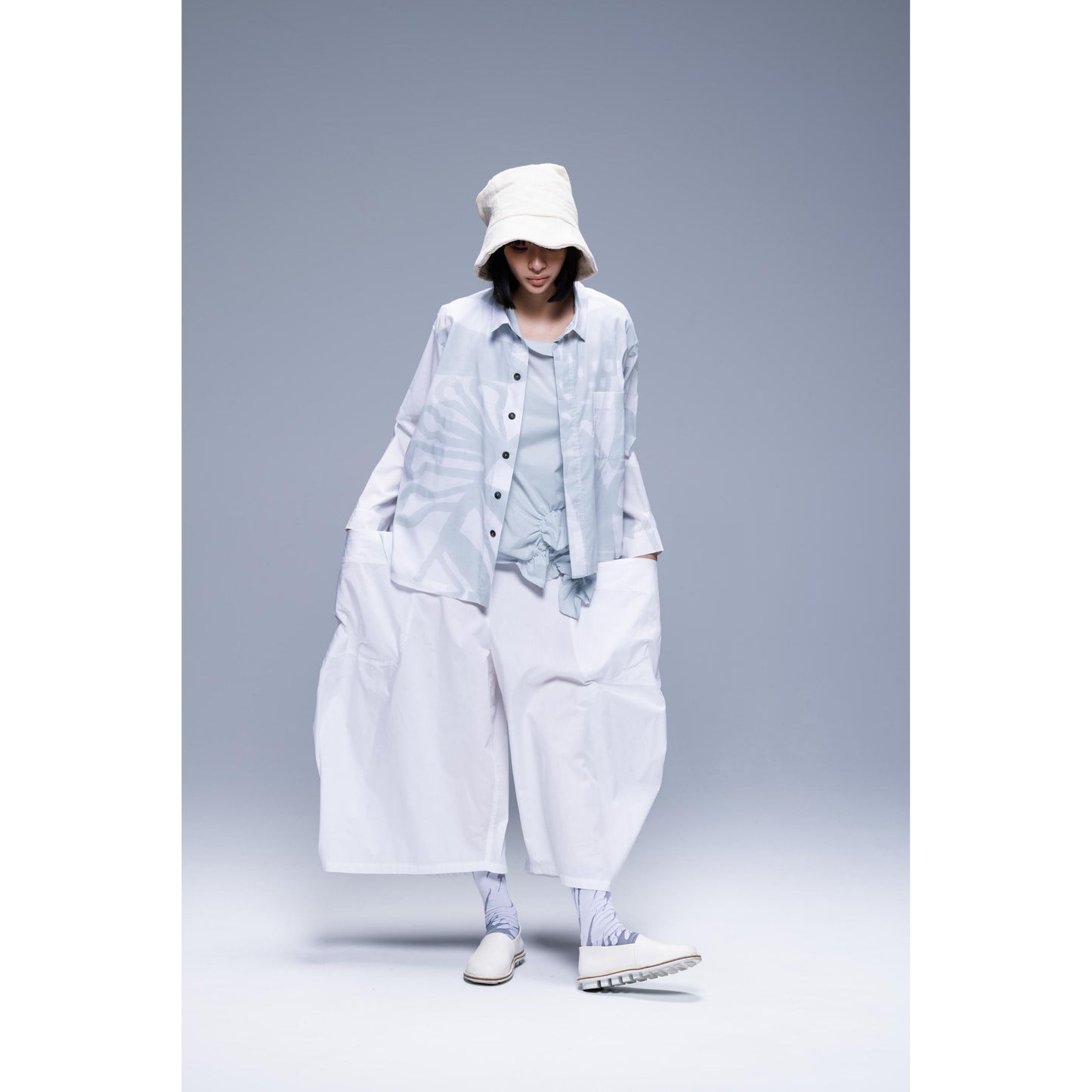 Moyuru Pants 411 - White