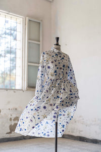 Hannoh + Wessel Rena Dress - Blue Floral