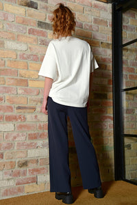 Cooper Zip To Be Square Trouser - Navy