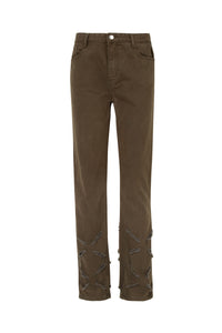 Curate My Next Step Trouser - Olive