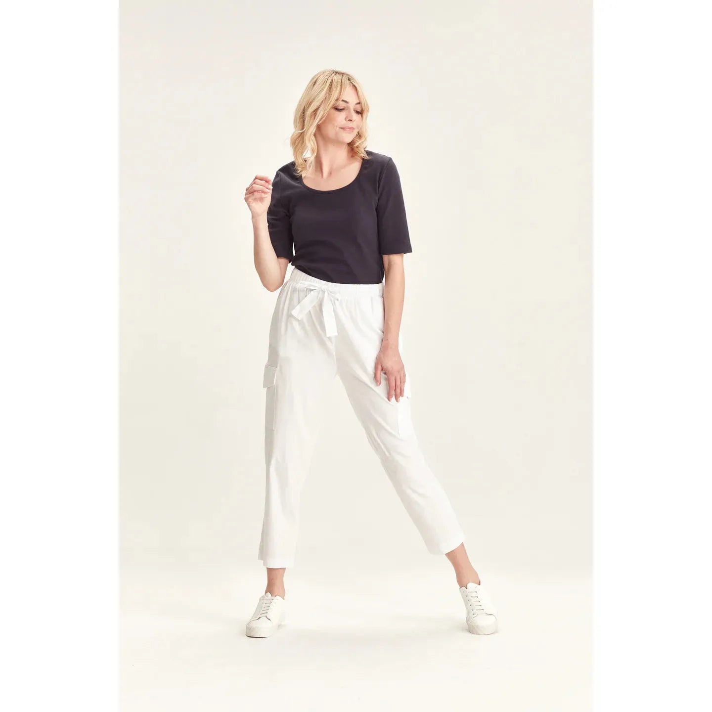 Verge Acrobat Soft Cargo Pant - White