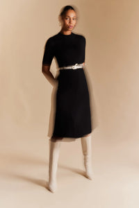 Alessandra Parker Dress - Black