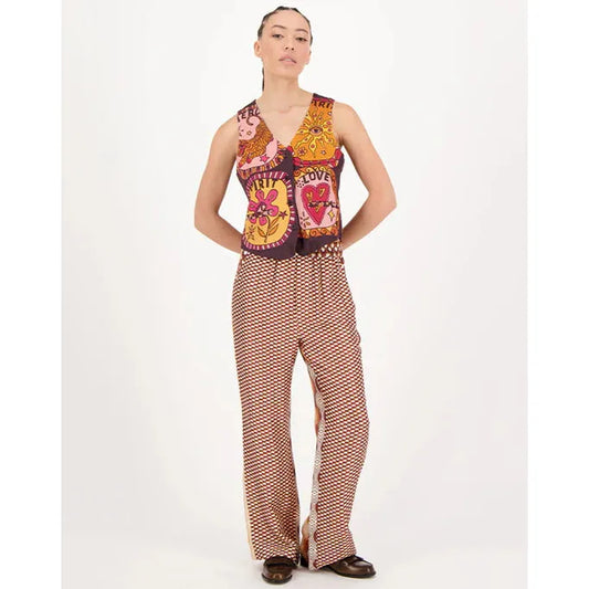 Me 369 Bailey Track Pant - Sunset