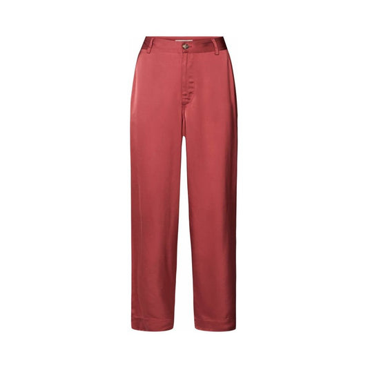 Rabens Saloner Carly Pants - Burgundy