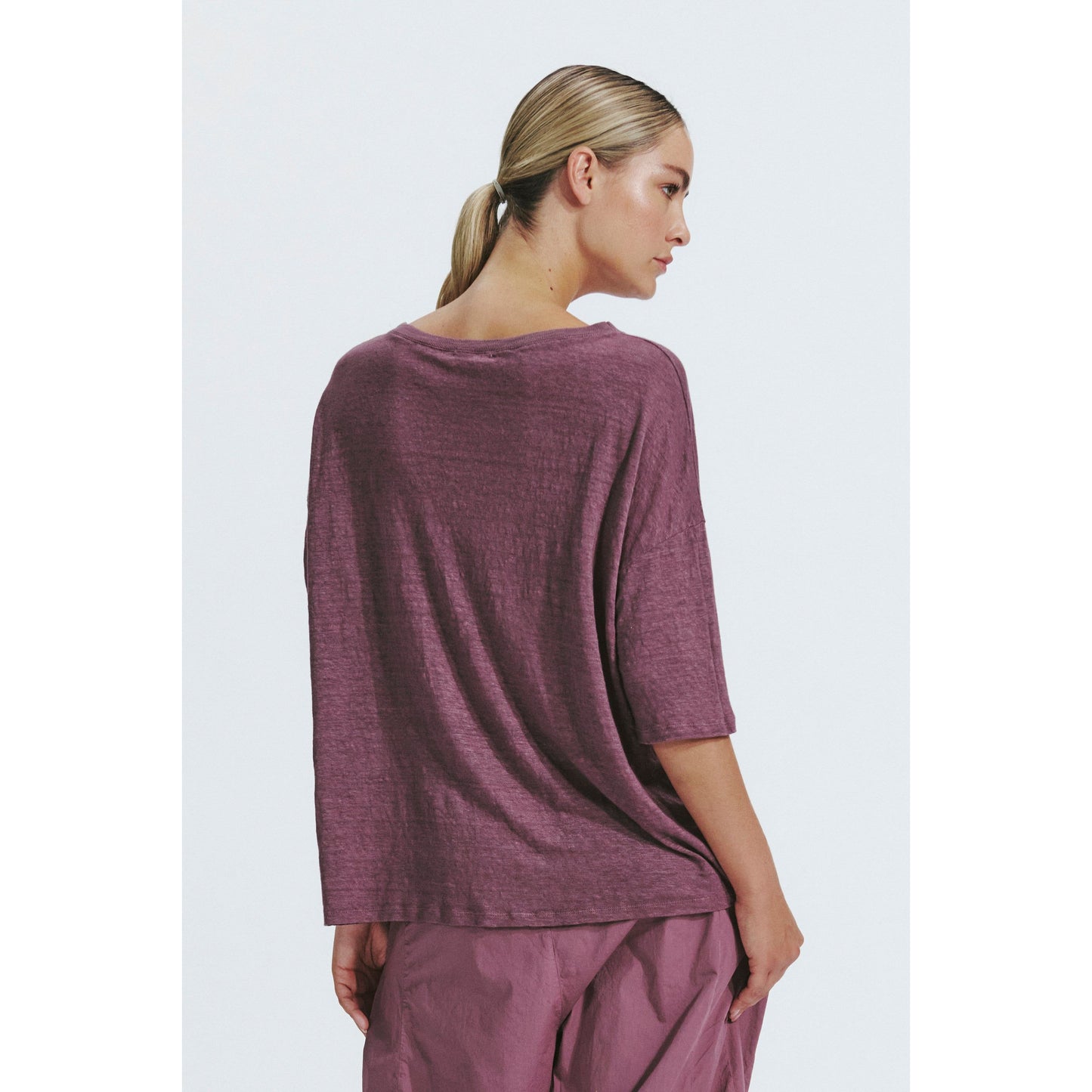 Transit Linen Box Tee K208