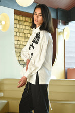 Cooper Love in Full Bloom Shirt - White/Black