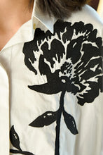 Cooper Love in Full Bloom Shirt - White/Black