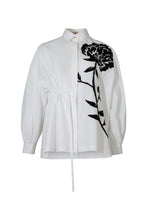 Cooper Love in Full Bloom Shirt - White/Black