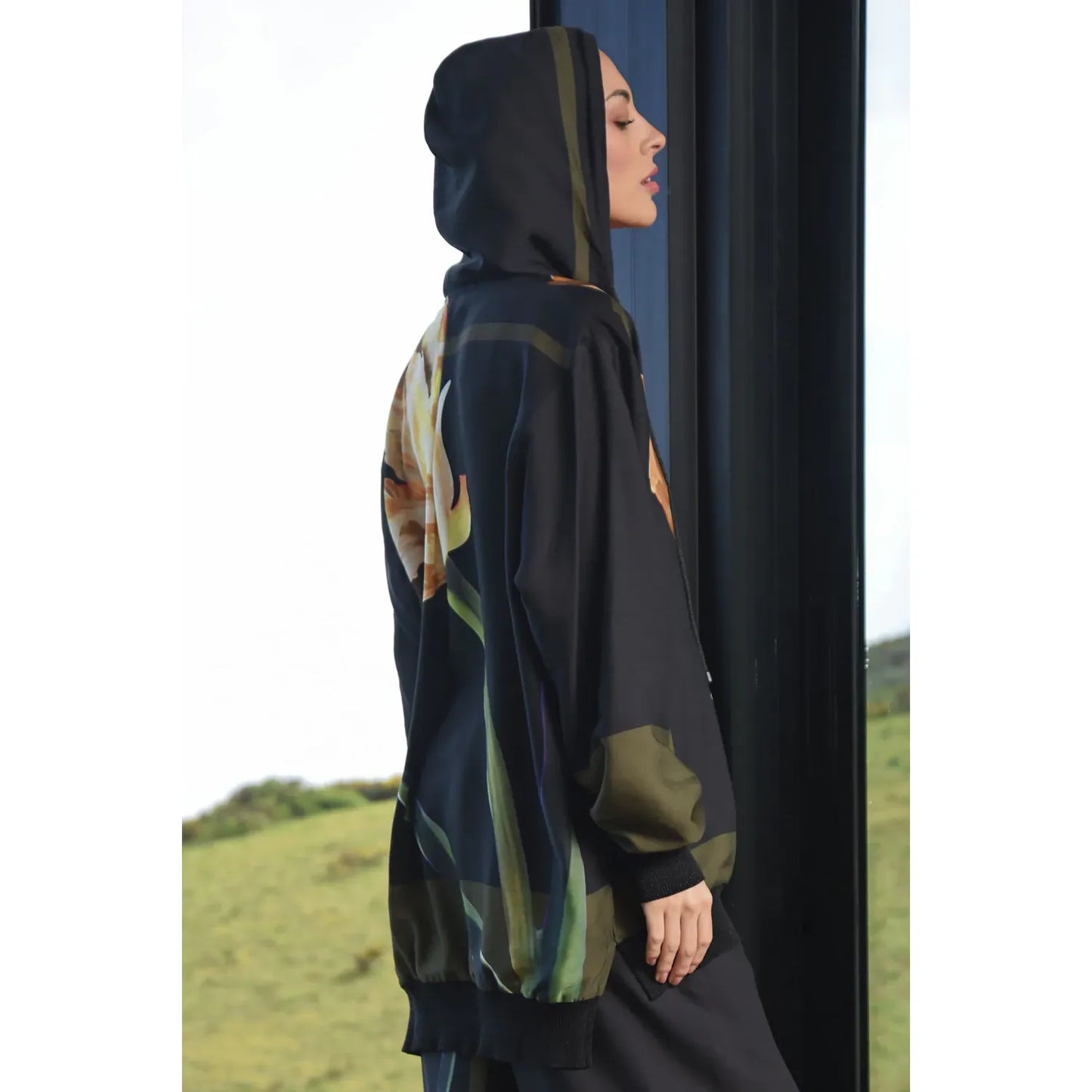 Cooper Class Half Full Hoodie - Olive/Tulip