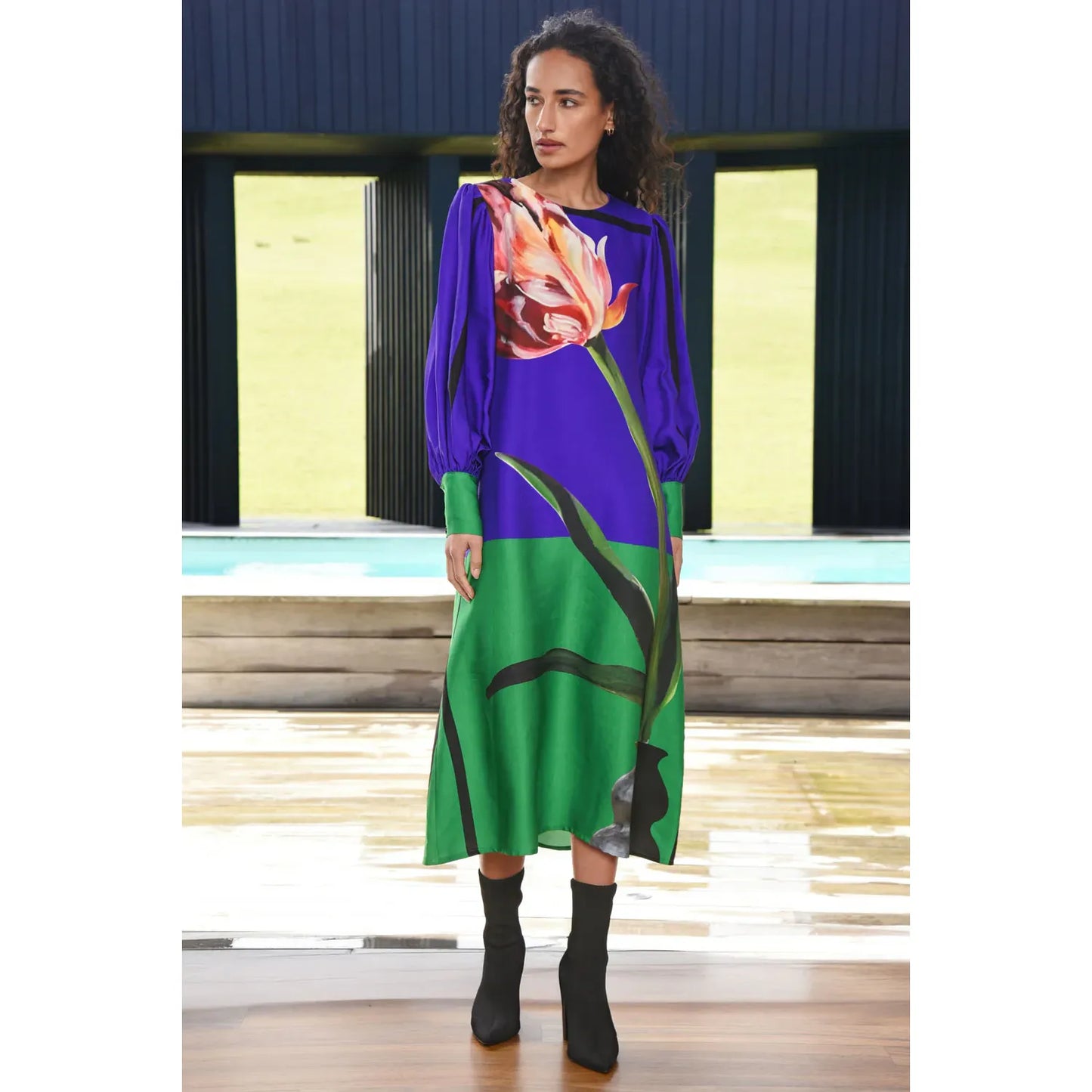 Cooper Sweet Simplicity Dress - Blue Tulip