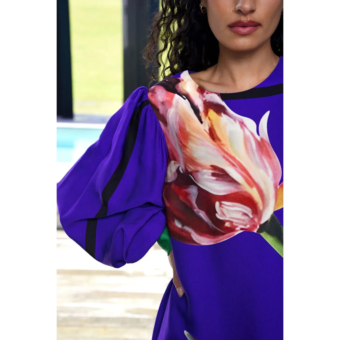 Cooper Sweet Simplicity Dress - Blue Tulip