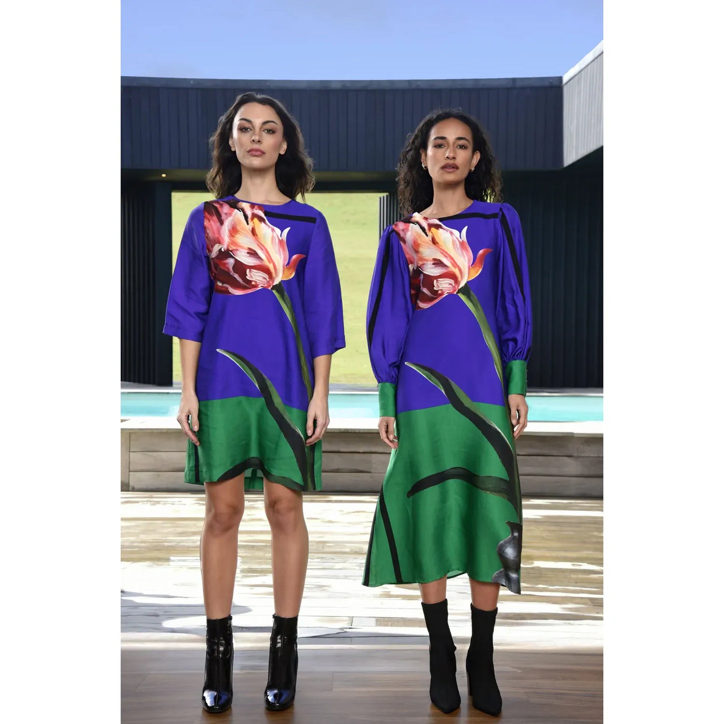 Cooper Sweet Simplicity Dress - Blue Tulip