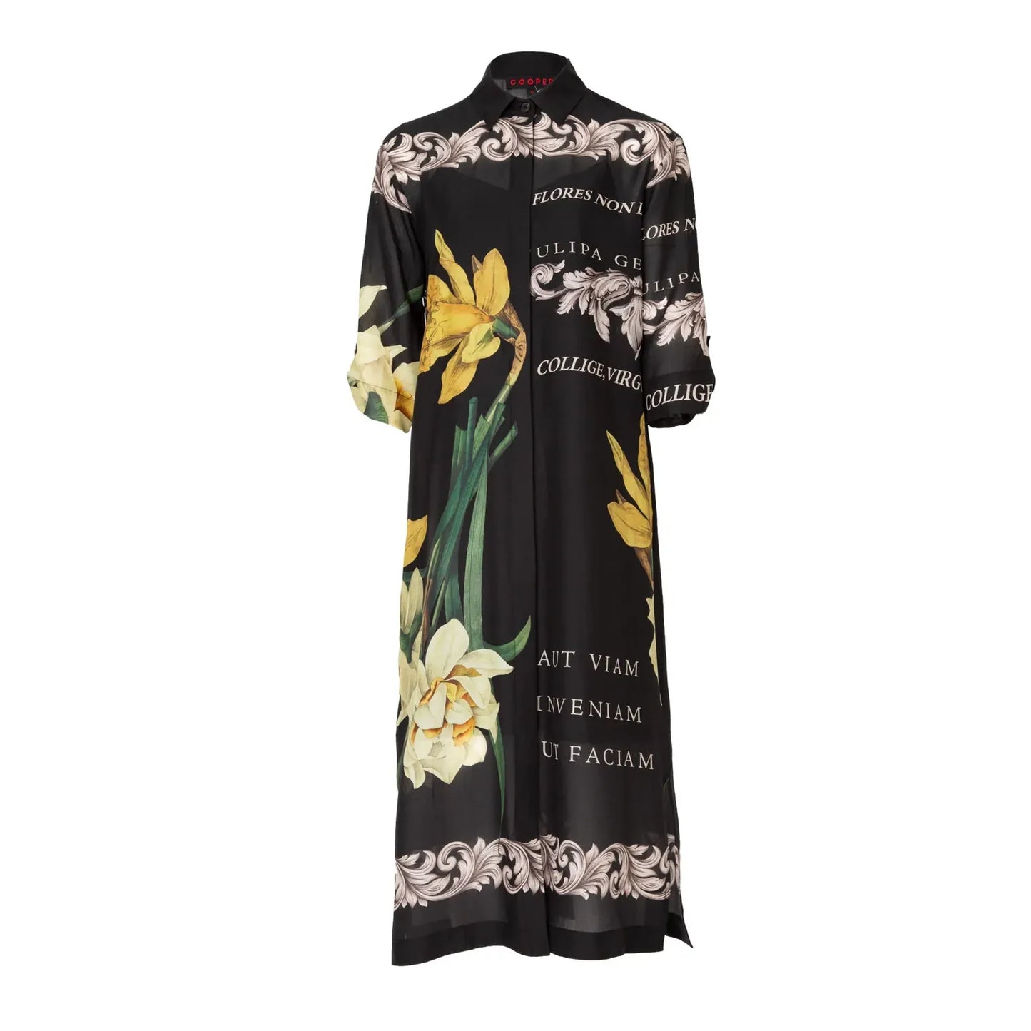 Cooper Brief Statement Dress - Latin Print