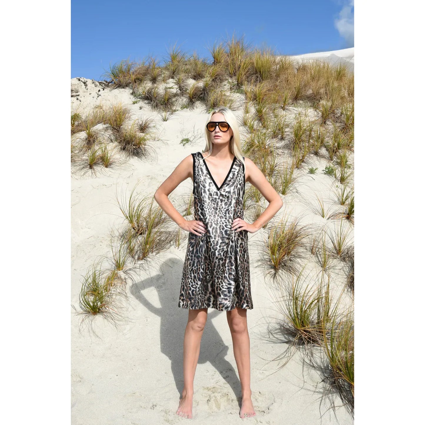 Cooper The Shining Dress - Leopard