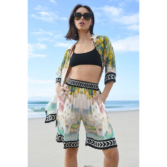 Cooper Straight Talk Shorts - Pink Paint