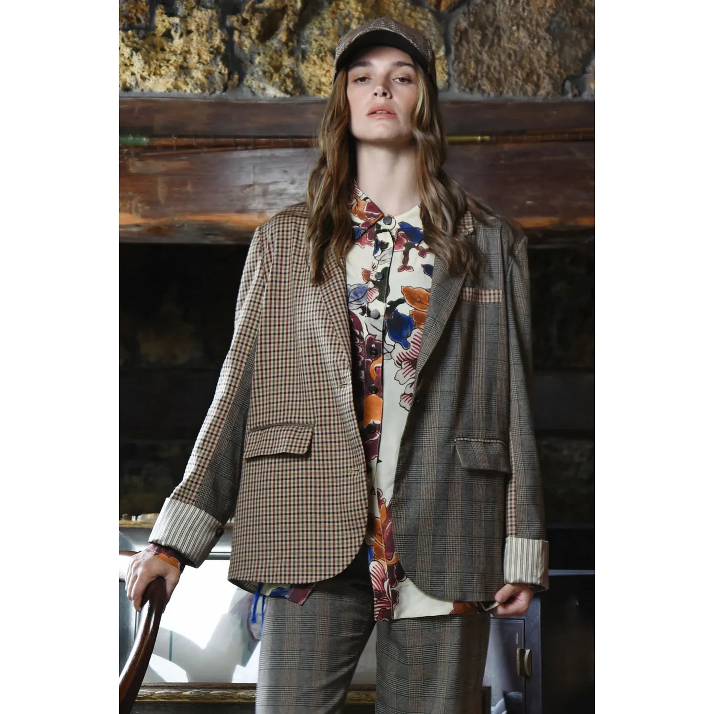 Cooper Criss-Crossed Jacket - Check