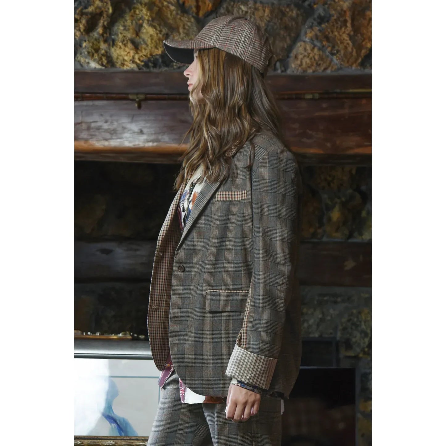 Cooper Criss-Crossed Jacket - Check