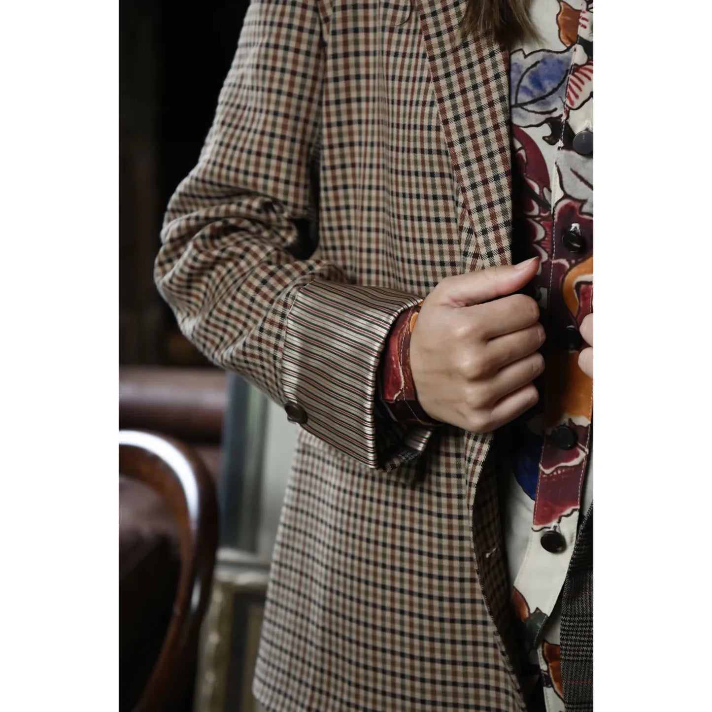 Cooper Criss-Crossed Jacket - Check
