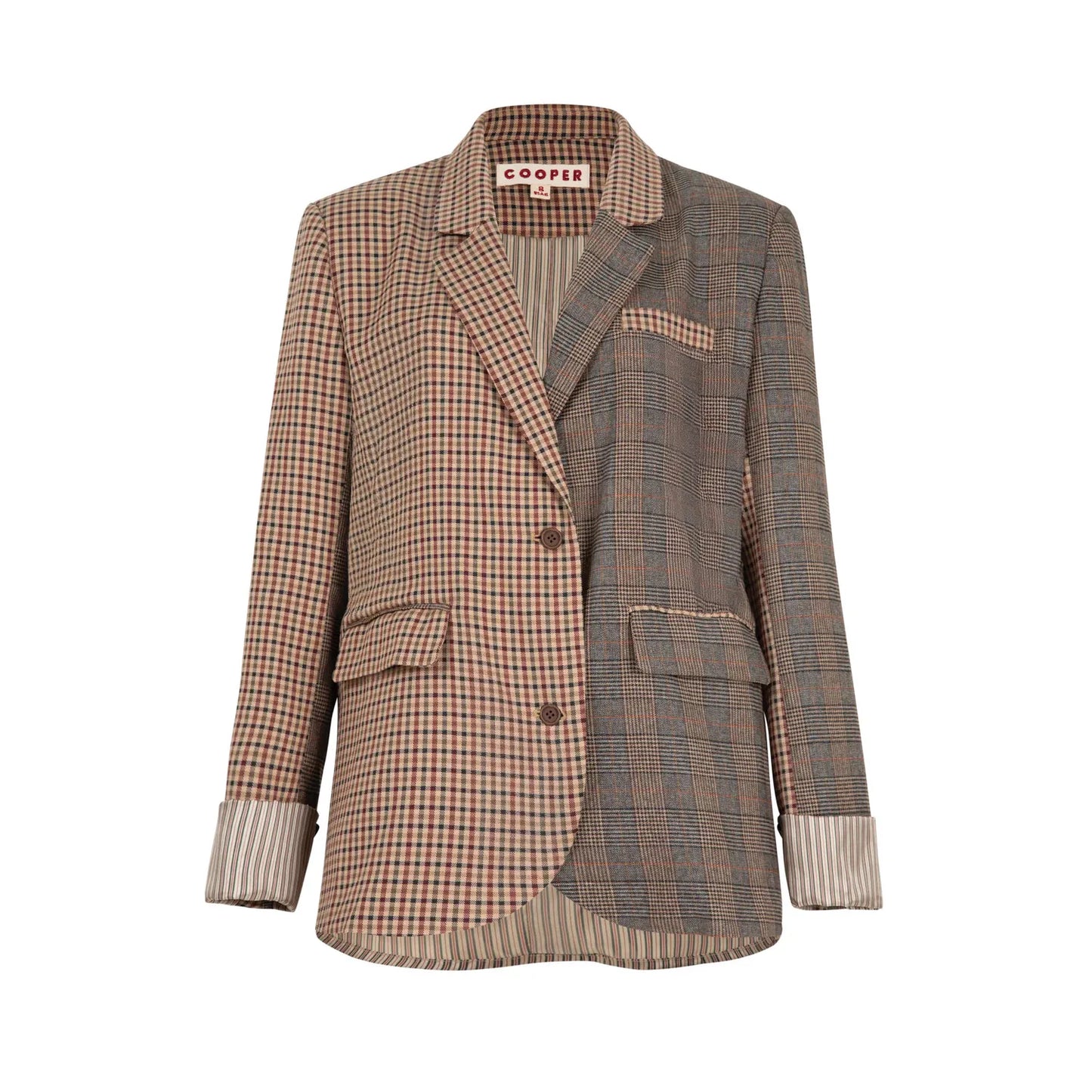 Cooper Criss-Crossed Jacket - Check
