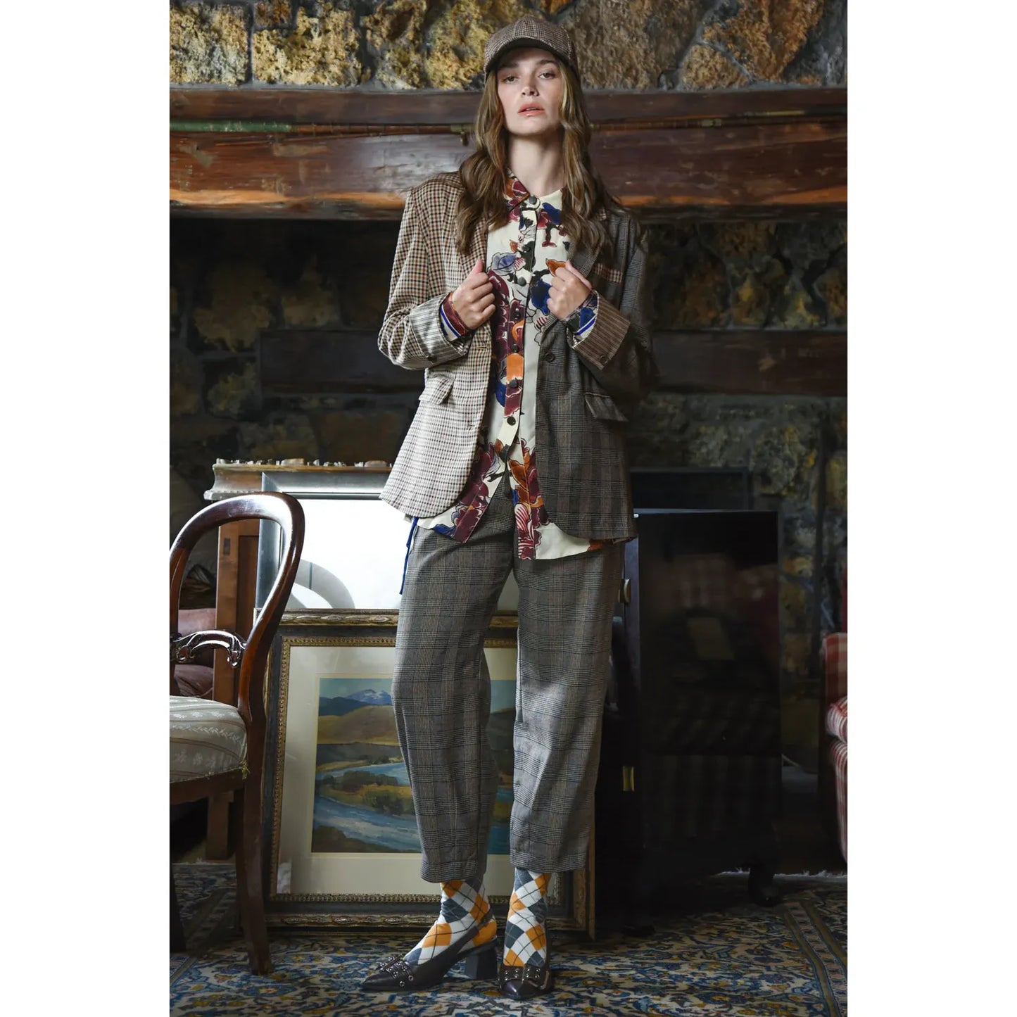 Cooper Off Track Pant - Check