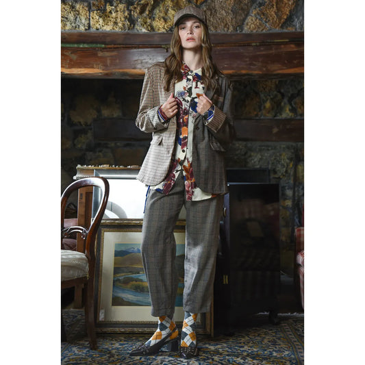 Cooper Off Track Pant - Check