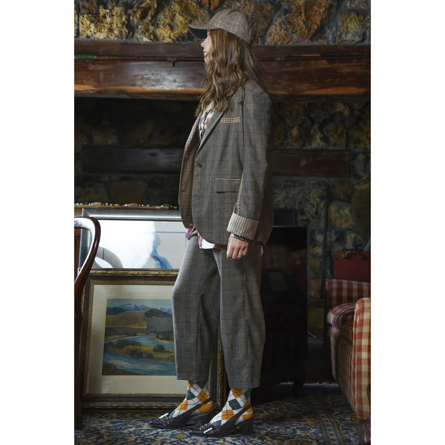 Cooper Off Track Pant - Check