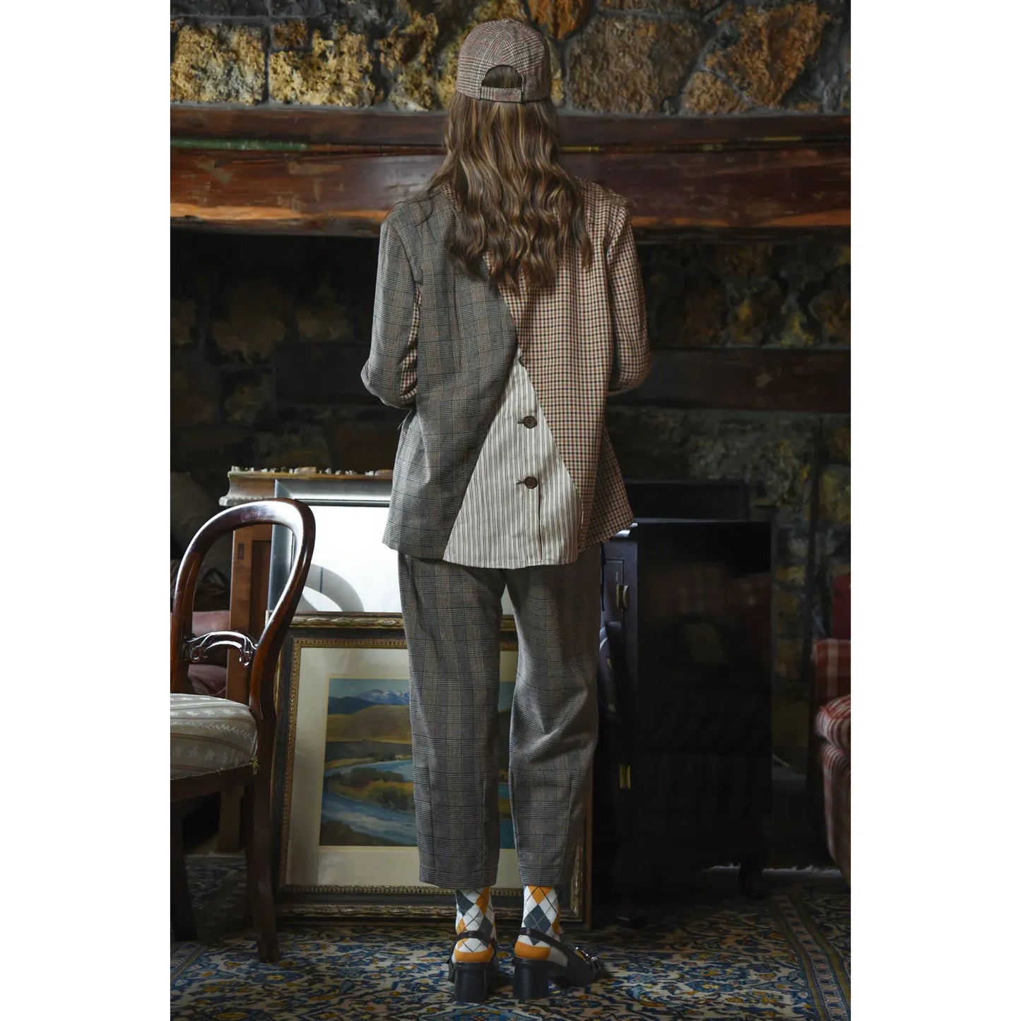 Cooper Off Track Pant - Check