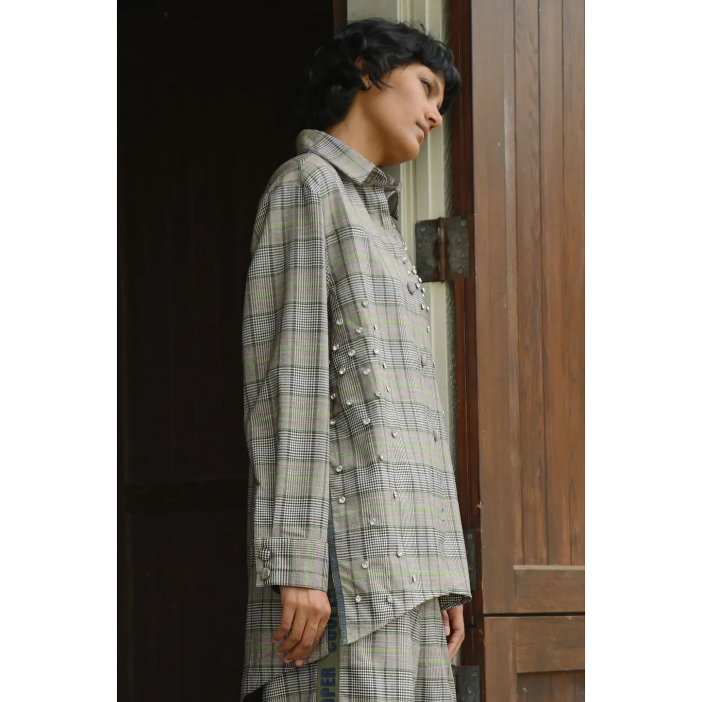 Cooper Diamonds For Days Shirt - Green/Check