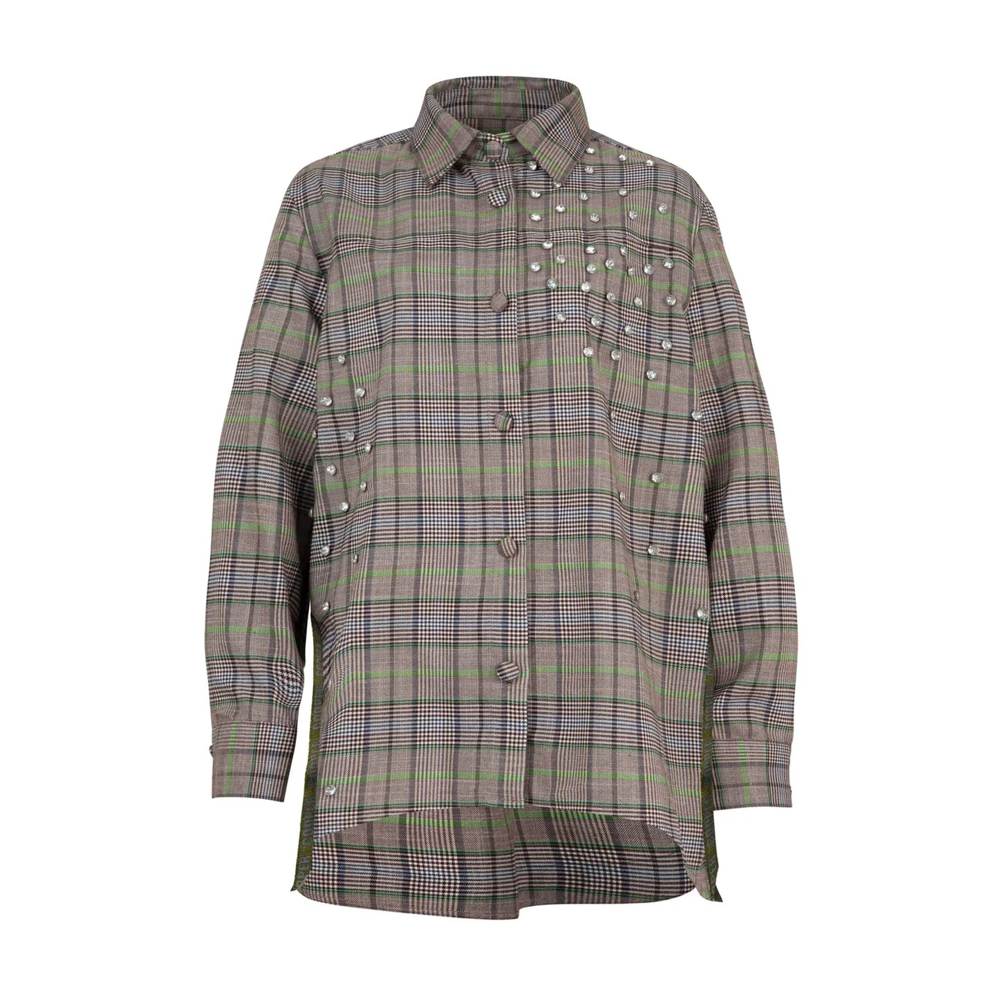 Cooper Diamonds For Days Shirt - Green/Check