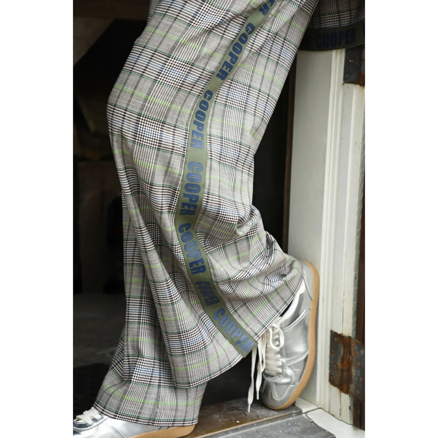 Cooper Down the Line Pant - Green Check
