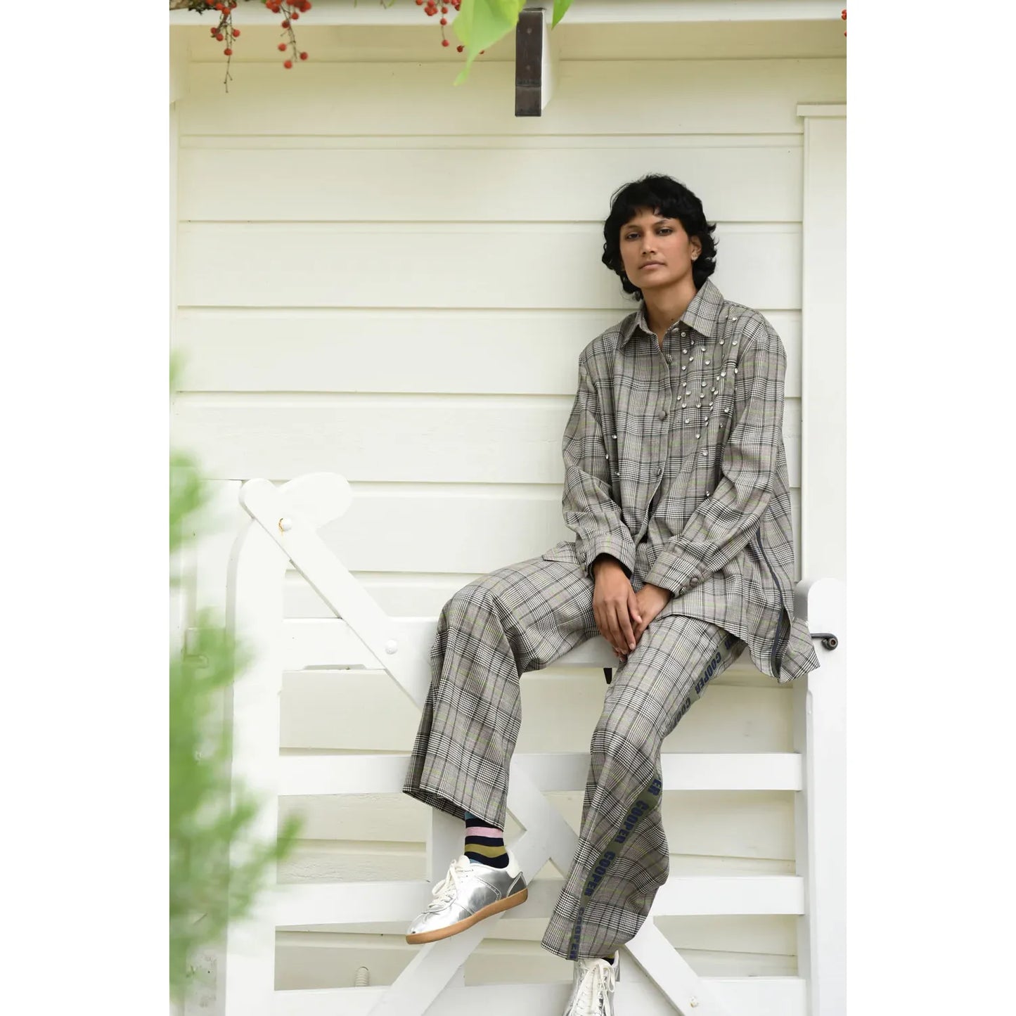 Cooper Down the Line Pant - Green Check