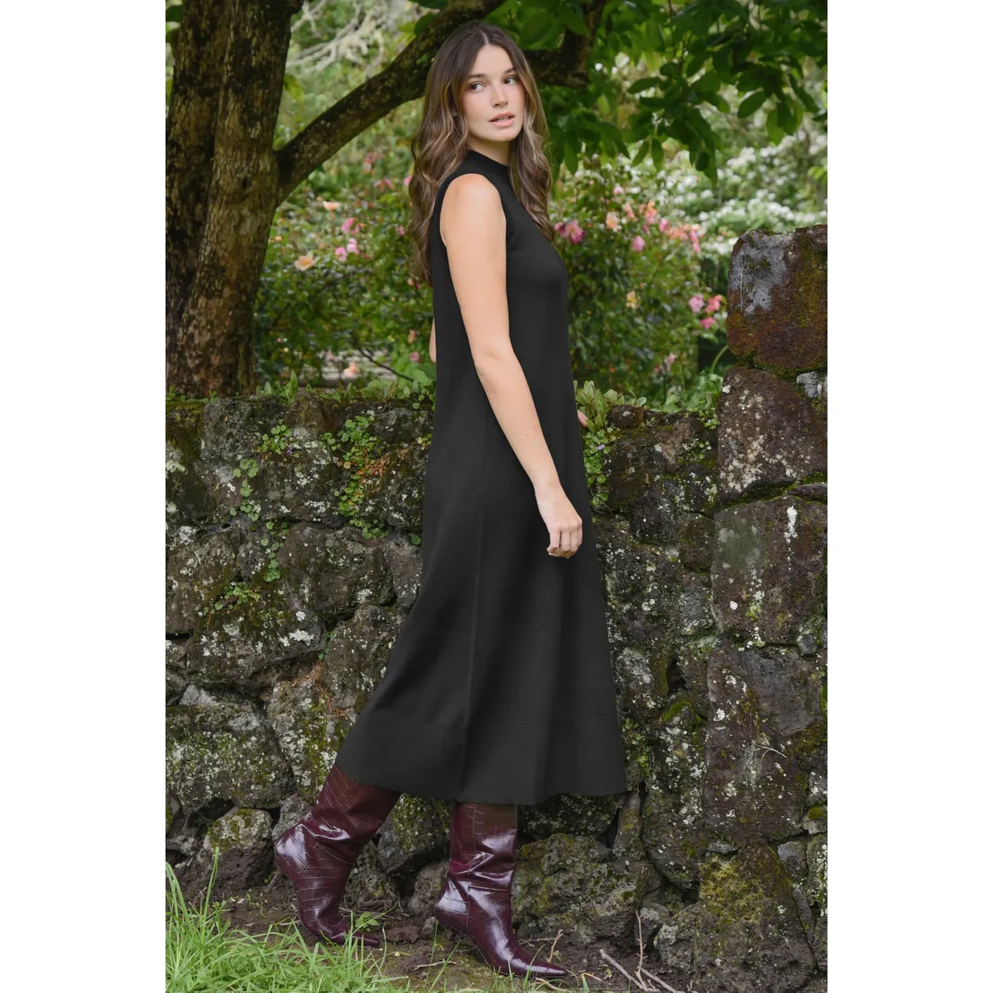 Cooper Knit and Chill Dress - Black