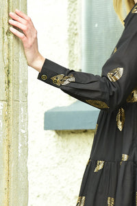 Coop Sun & The Swoon Dress - Black/Gold